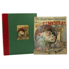Antique The Night Before Chistmas or A Visit of St. Nicholas by Clement Moore, 1888