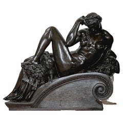 "The Night" Bronze According to Michelangelo Buonarotti