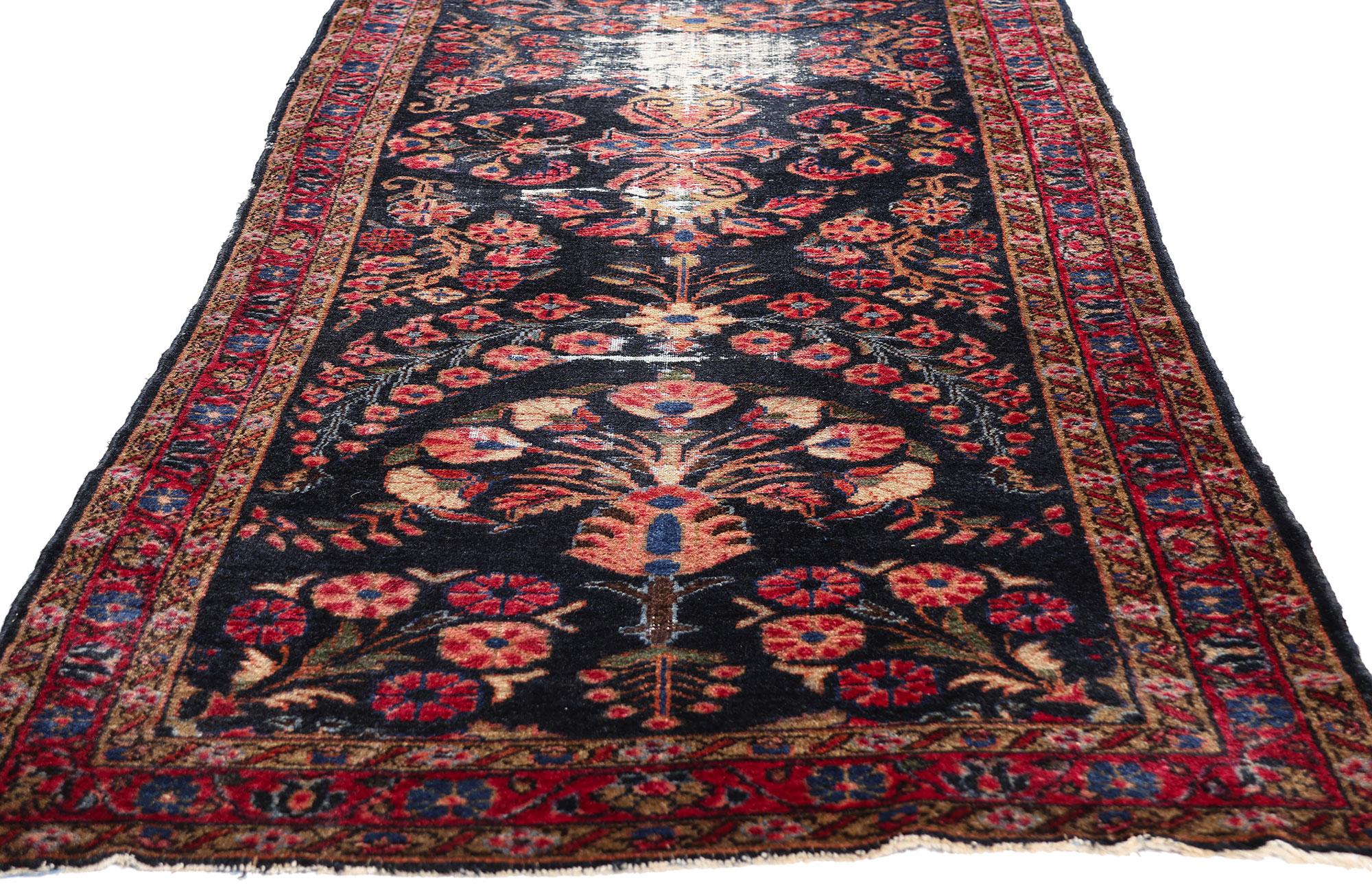 Hand-Knotted The Nocturne of Lilihan: An Heirloom Persian Masterpiece of Poetic Refinement For Sale