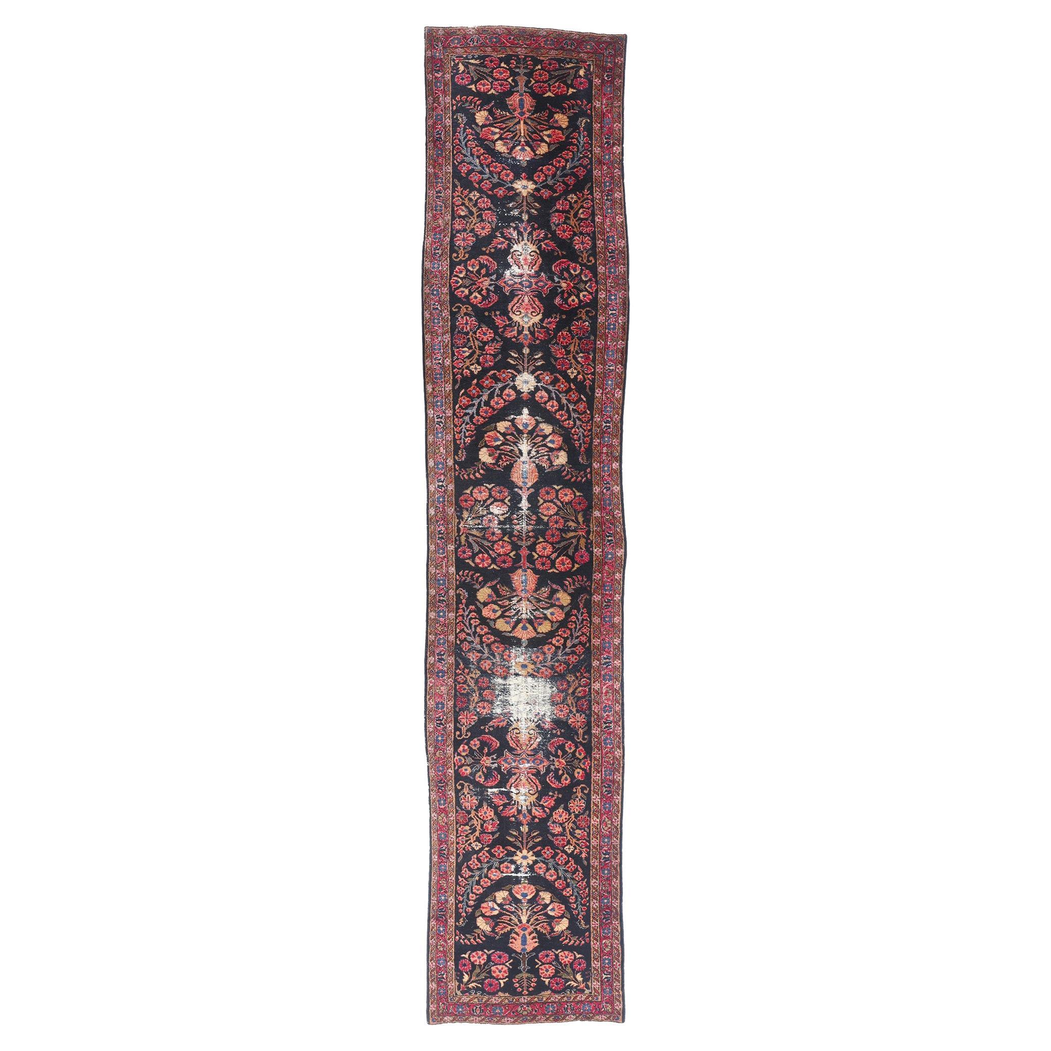 The Nocturne of Lilihan: An Heirloom Persian Masterpiece of Poetic Refinement For Sale