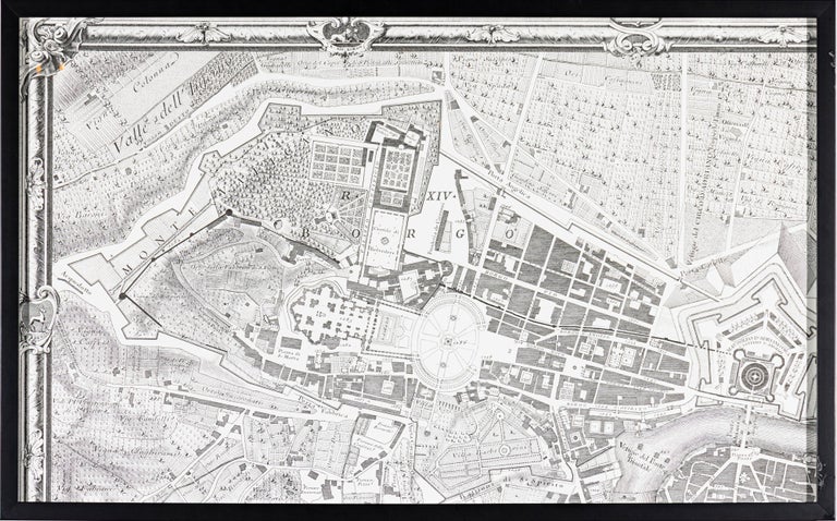 Nolli Plan Rome 1748 Die NOLLI MAP Der ROME Von 1748 In FACSIMILE,