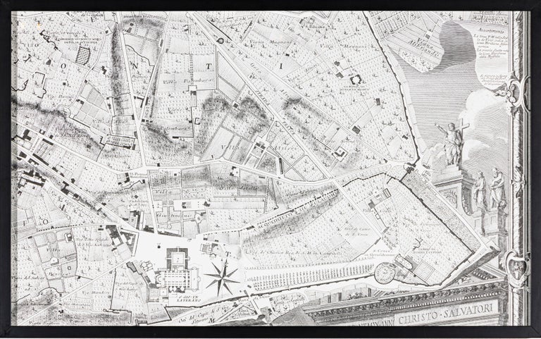 Nolli Plan Rome 1748 Die NOLLI MAP Der ROME Von 1748 In FACSIMILE,