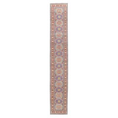 The Nomadic Lineage: A Vintage Kazak Masterpiece of Modern Tribal Elegance