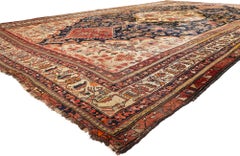 The Nomad's Chronicle: Late 19th Century Persian Shiraz Masterpiece of Heritage