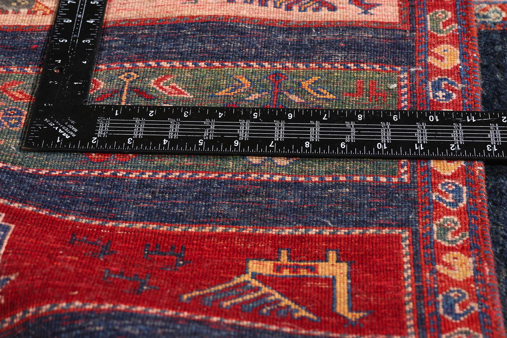 La canzone del nomade: Un capolavoro di Gabbeh persiano d'epoca sulla nobiltà tribale in vendita 1