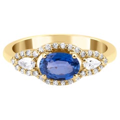 "Anello di fidanzamento con zaffiro "The Noor
