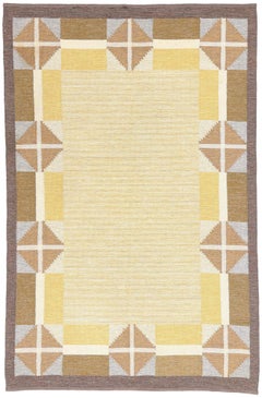 The Nordic Cadence: A Vintage Swedish Rollakan Masterpiece of Scandinavian Grace