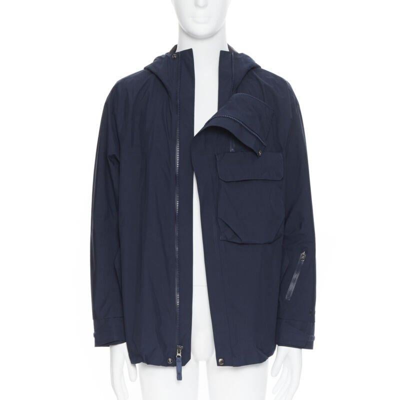 THE NORTH FACE GORE TEX blue asymmetric zip patch pocket hood windbreaker M / L
Reference: TGAS/A05950
Brand: The North Face
Designer: Kazuki Karaishi
Material: Nylon
Color: Blue
Pattern: Solid
Closure: Zip
Extra Details: Gore Tex fabric. Large