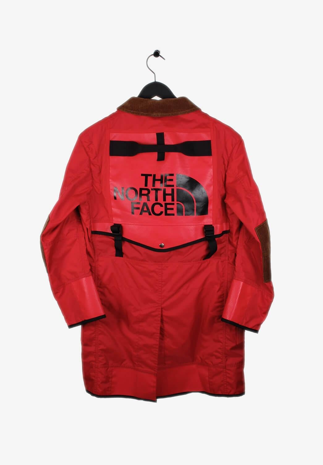 Men's The North Face Junya Watanabe Comme des Garcons Bag Inside Long Jacket Parka M For Sale