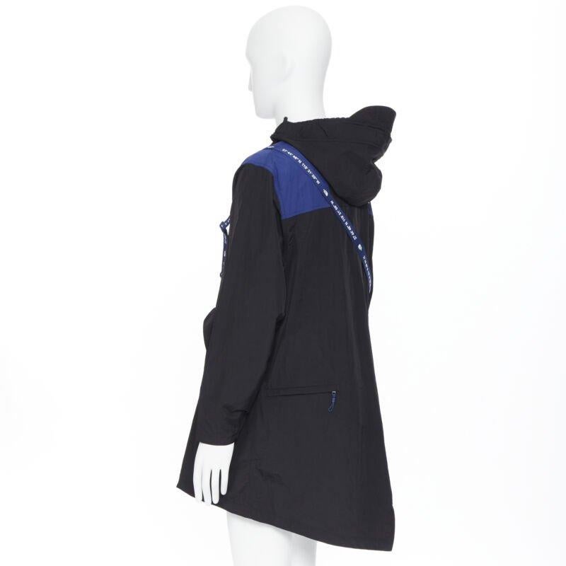 THE NORTH FACE KAZUKI KARAISHI Black Flag Blue Bravo 2 long raincoat S / M en vente 2