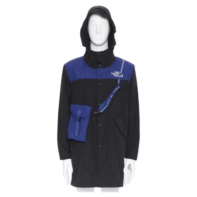 THE NORTH FACE KAZUKI KARAISHI Black Flag Blue Bravo 2 long raincoat S / M en vente