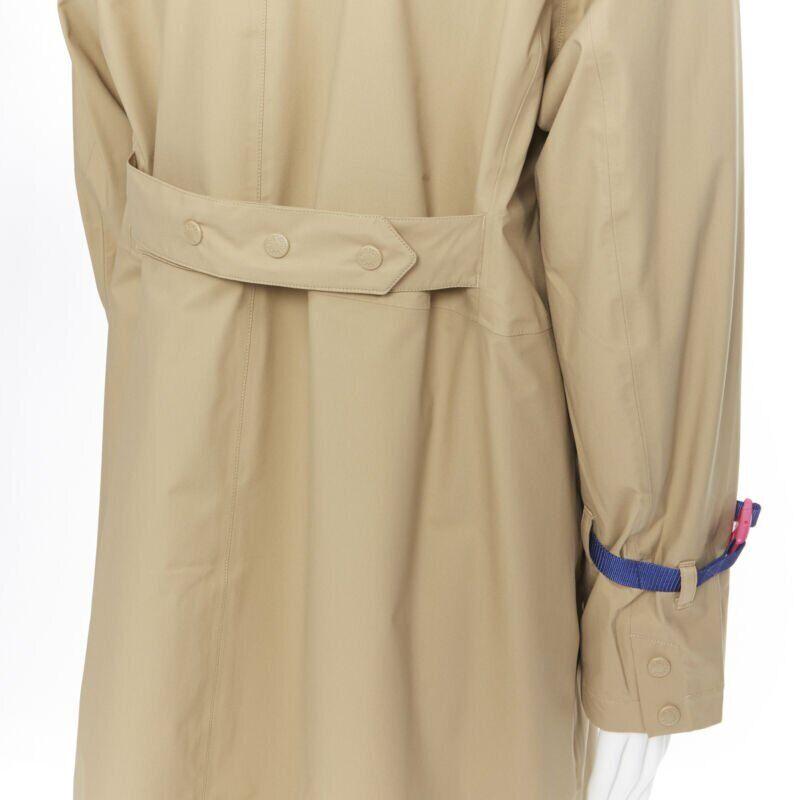 THE NORTH FACE KAZUKI KARAISHI Kelp Tan Blue Futurelight raincoat S M For Sale 5