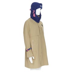 THE NORTH FACE KAZUKI KARAISHI Kelp Tan Blue Futurelight raincoat S M