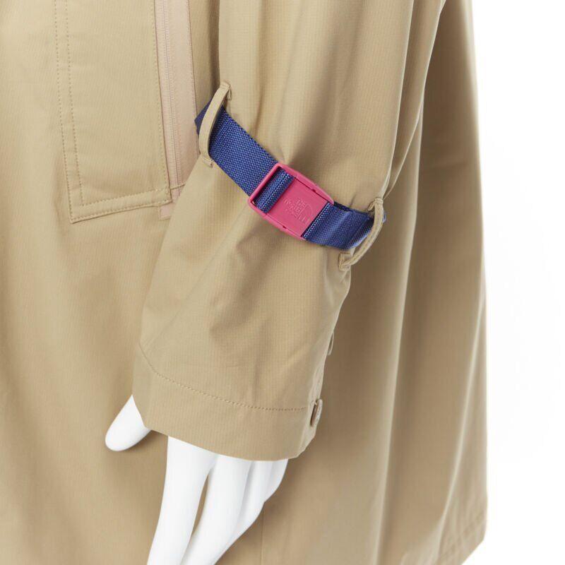 THE NORTH FACE KAZUKI KARAISHI Kelp Tan Blue Futurelight raincoat S M For Sale 4