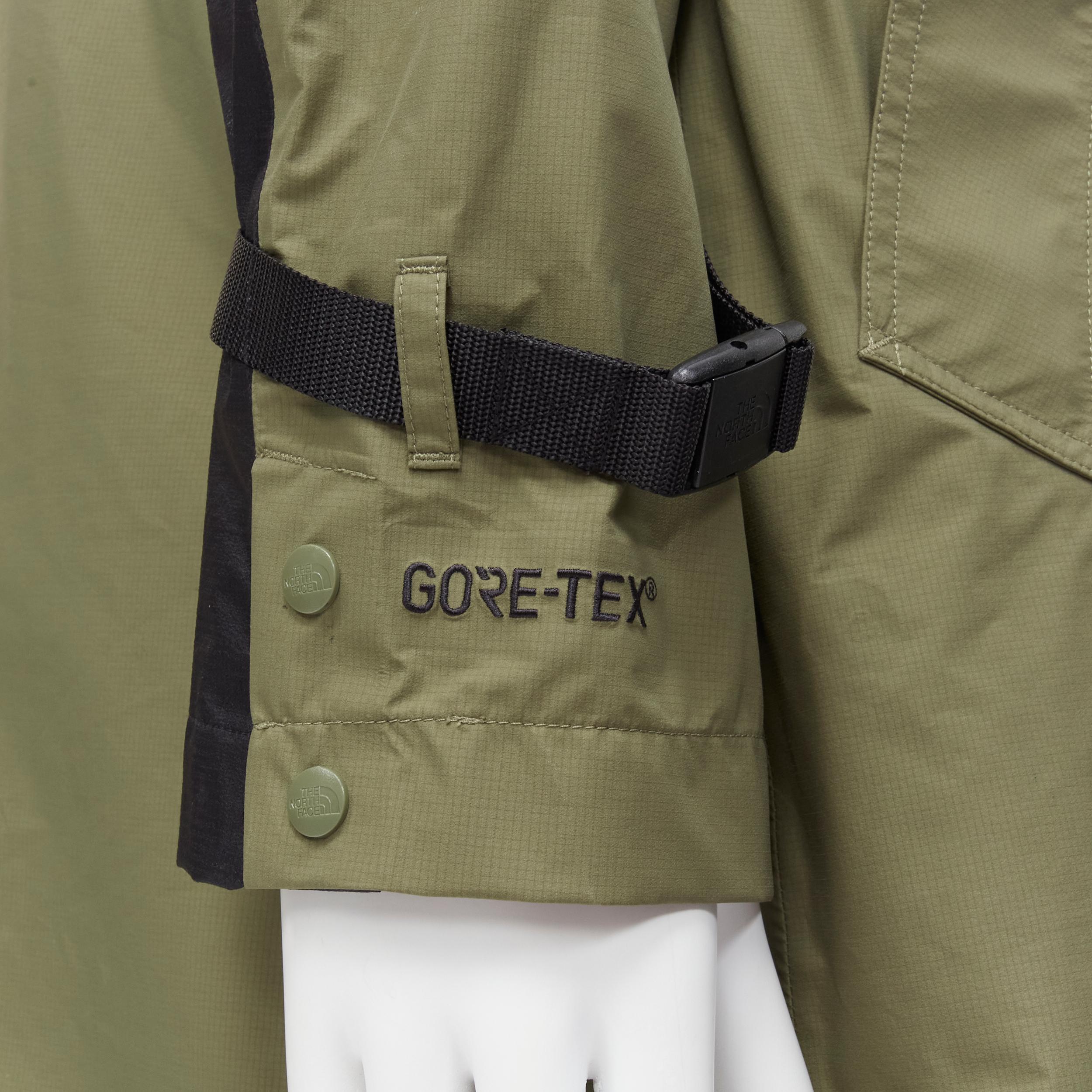 Men's THE NORTH FACE Kazuki Karaishi KK Future Proof green Gore Tex raincoat L XL