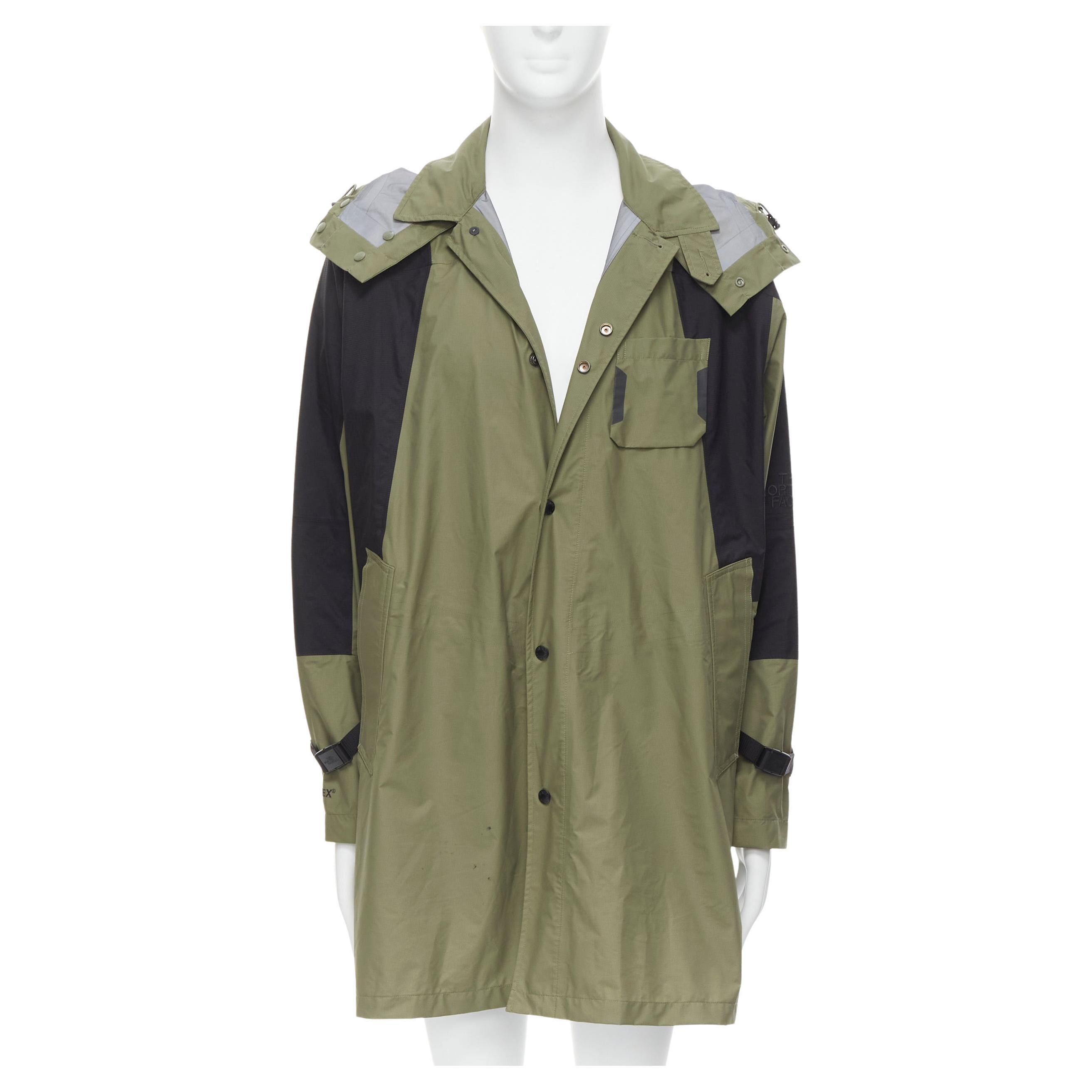 THE NORTH FACE Kazuki Karaishi KK Future Proof green Gore Tex raincoat L XL For Sale