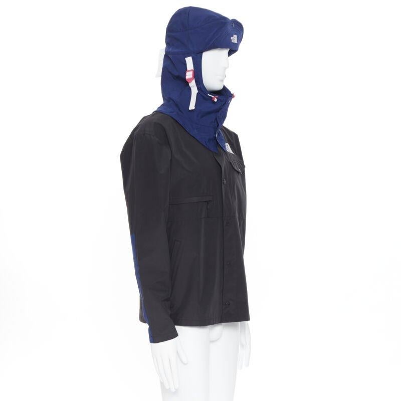 THE NORTH FACE KAZUKI KURAISHI Black Label Charlie Duty Jacket Black Blue XL In New Condition For Sale In Hong Kong, NT