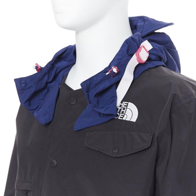 THE NORTH FACE KAZUKI KURAISHI Black Series Charlie Duty Jacket Black Blue S For Sale 2