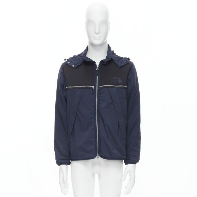 THE NORTH FACE KK Fleece Work Urban Explore Polartec navy fleece jacket XS S For Sale 5
