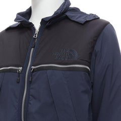 THE NORTH FACE KK Fleece Work Urban Explore Polartec navy fleece jacket XS S