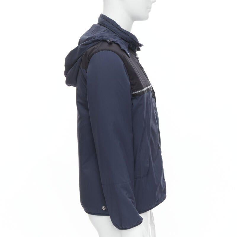 THE NORTH FACE KK Fleece Work Urban Explore Polartec navy fleece jacket XS S In Excellent Condition For Sale In Hong Kong, NT