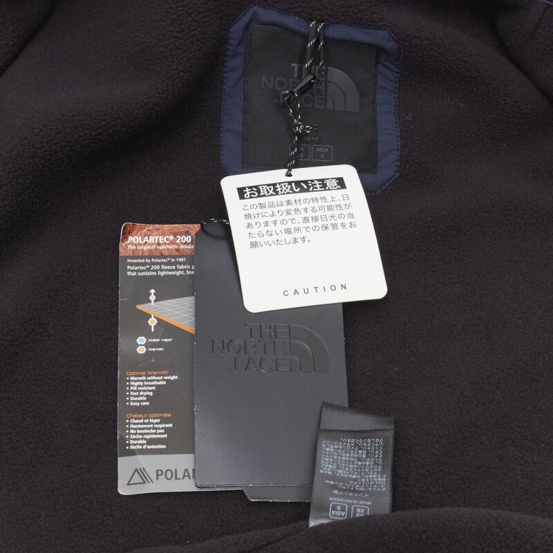 THE NORTH FACE KK Fleece Work Urban Explore Polartec navy fleece jacket XS S For Sale 4