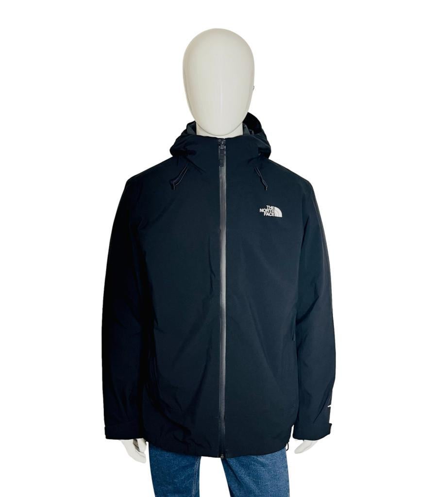 The North Face Mountain Light Triclimate 3-in-1 Down Jacket
Black jacket designed with advanced two-layer GORE-TEX fabric, providing windproof, waterproof and highly breathable protection.
The inner jacket is filled with 550-fill responsibly-sourced