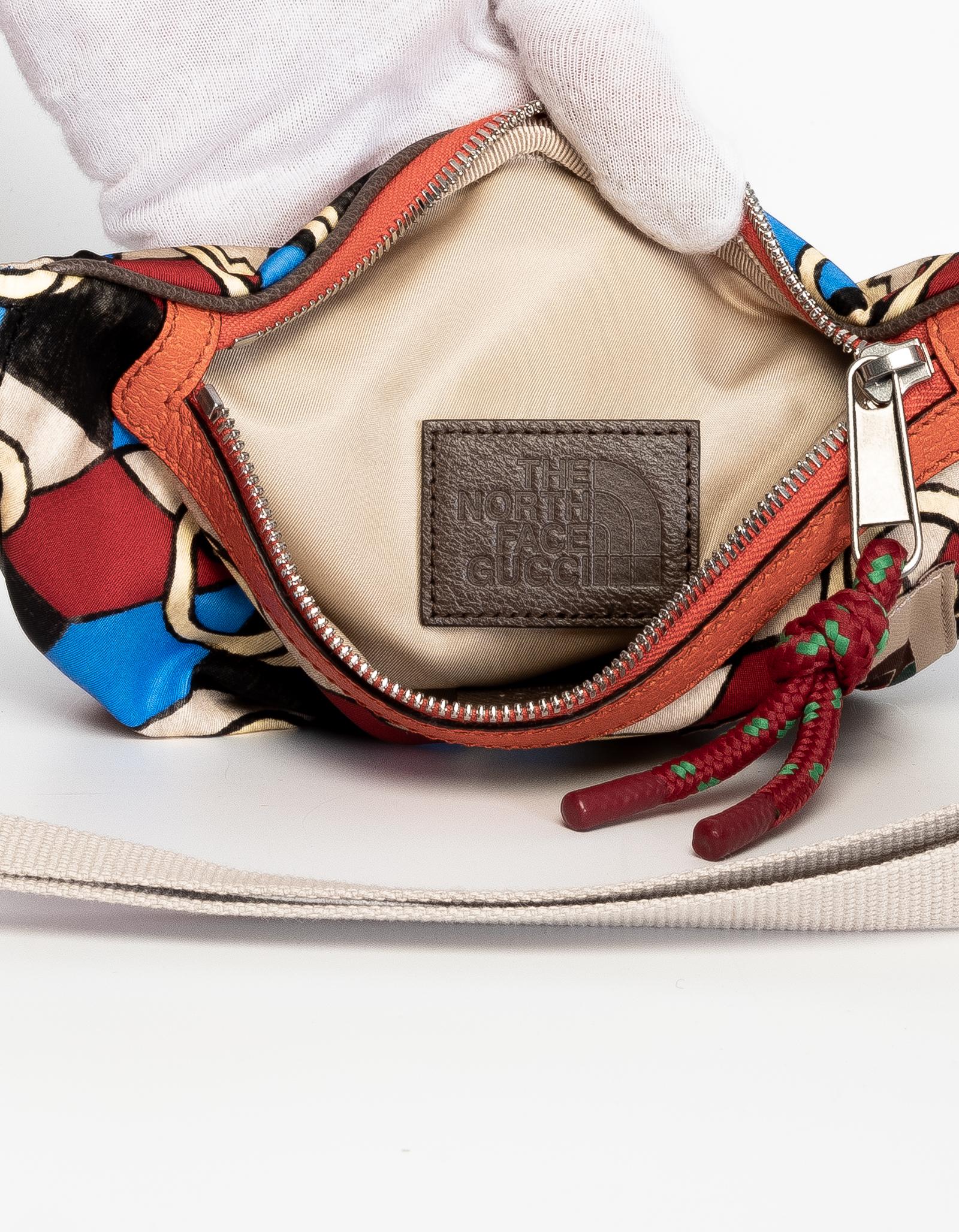 The North Face x Gucci Geometric Interlocking G Print Belt Bag