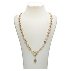 The North Star multicolor fancy shape diamond necklace 26.59cts