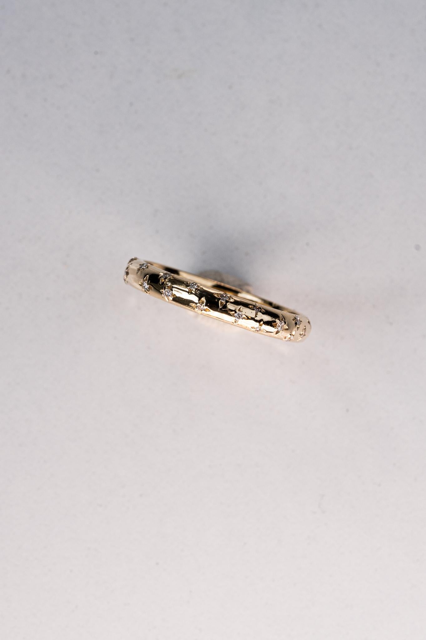 En vente :  L'alliance Nova avec diamant 7