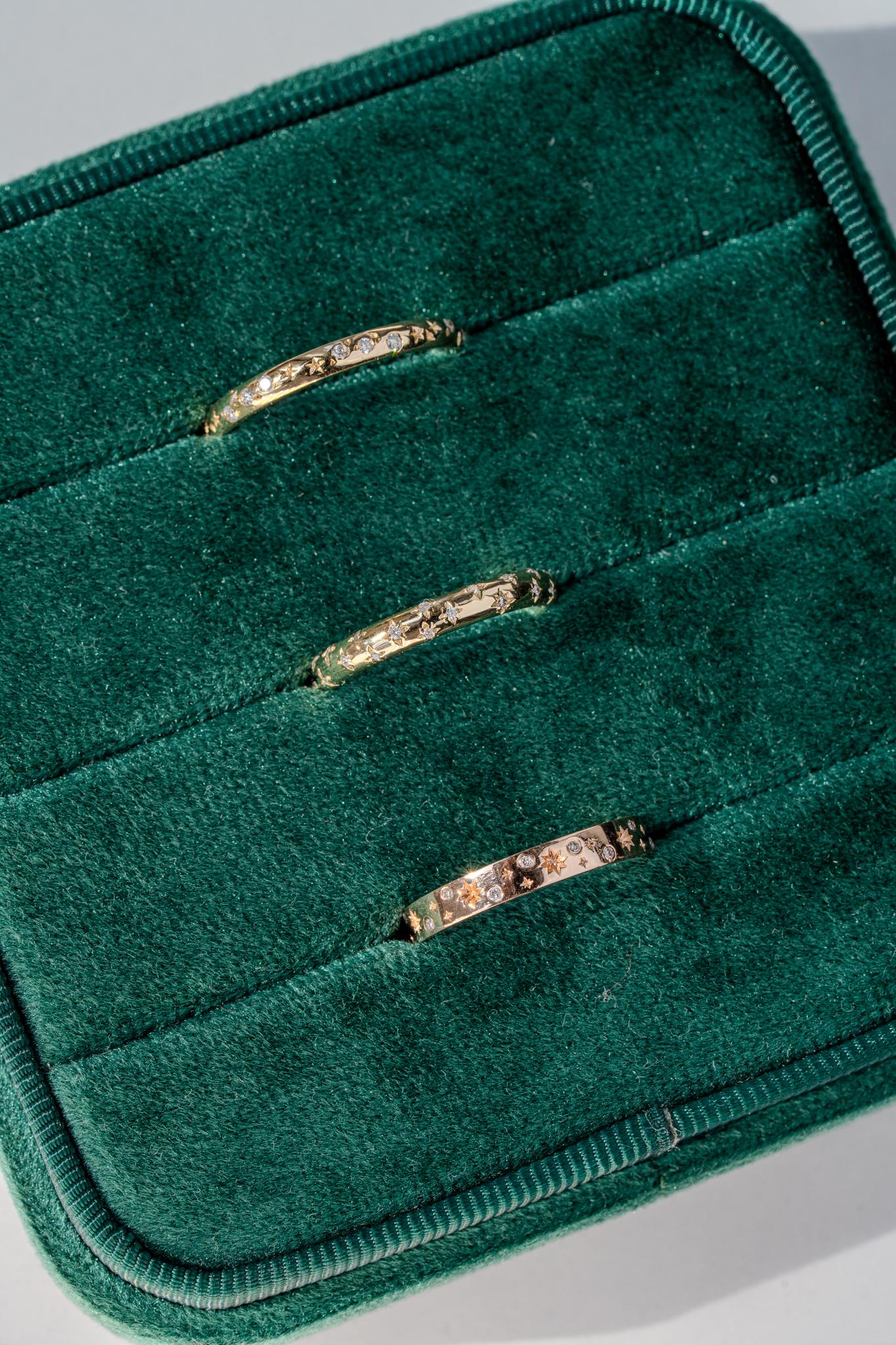 En vente :  L'alliance Nova avec diamant 9