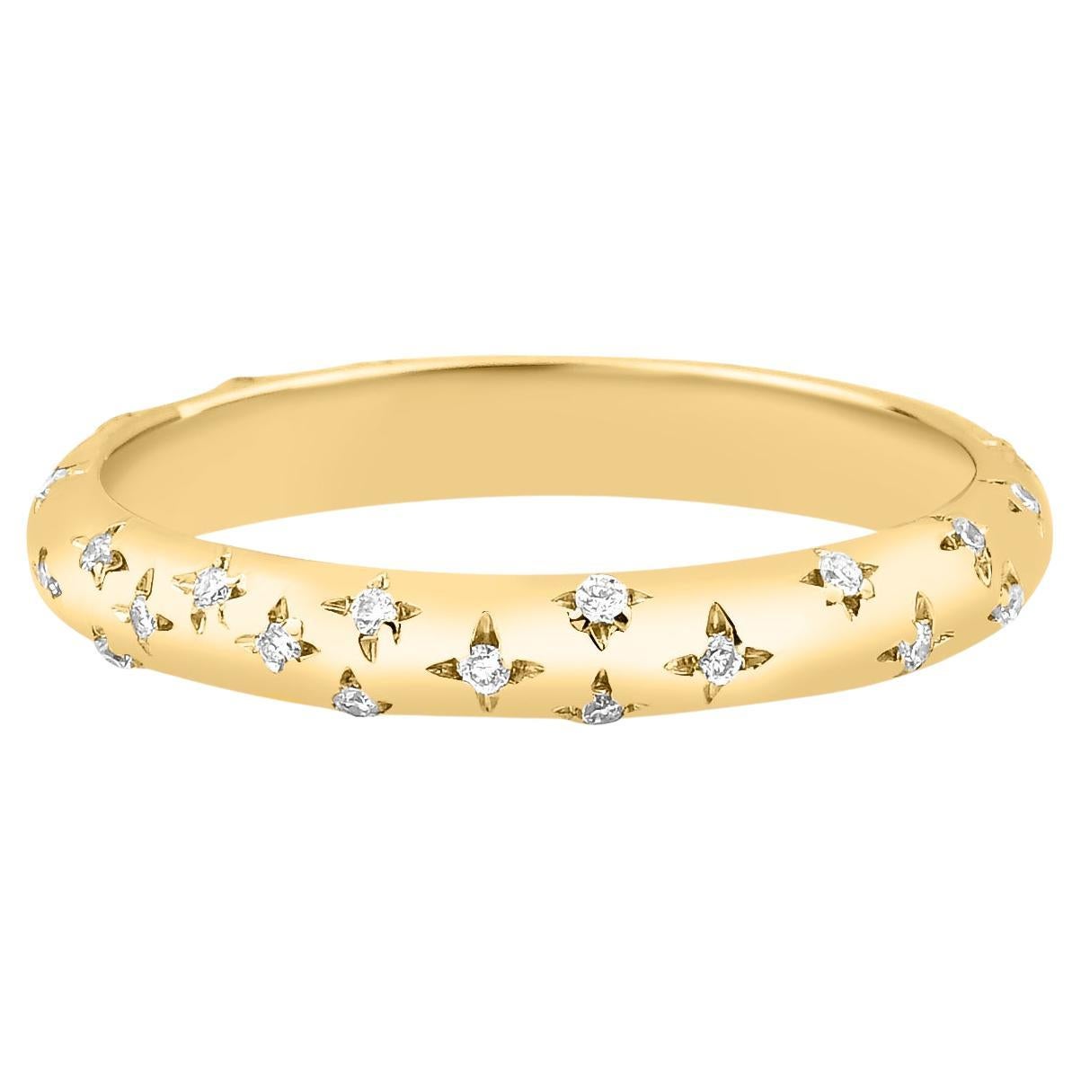 La fede nuziale con diamante Nova