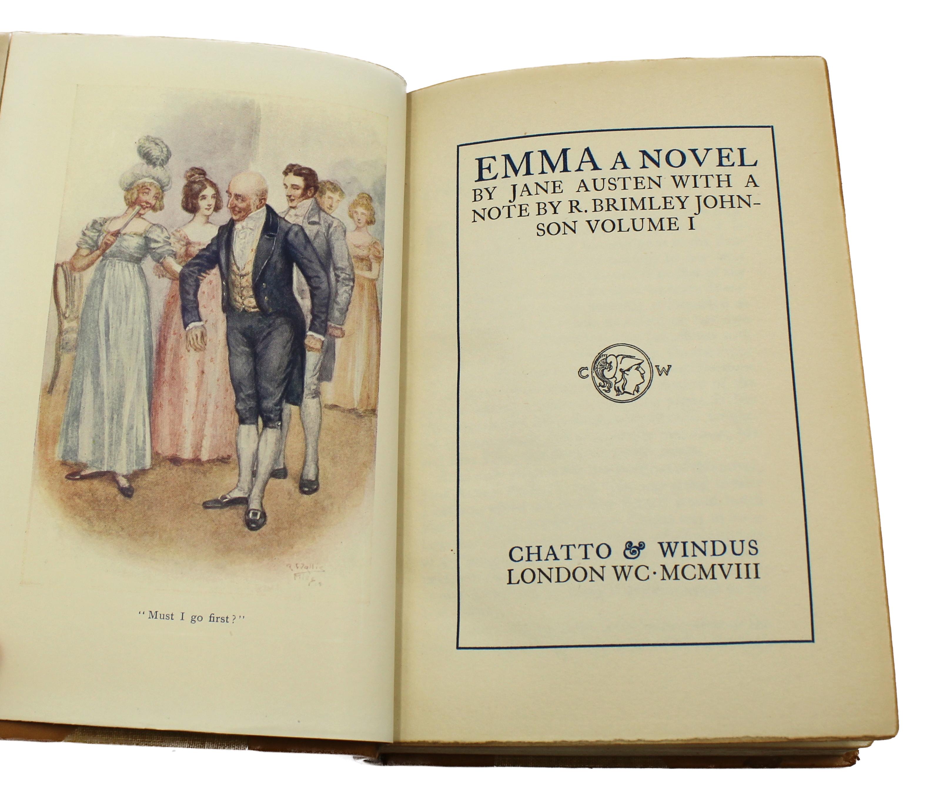 The Novels of Jane Austen by Jane Austen, 10 Volume Set, 1908-1909 4