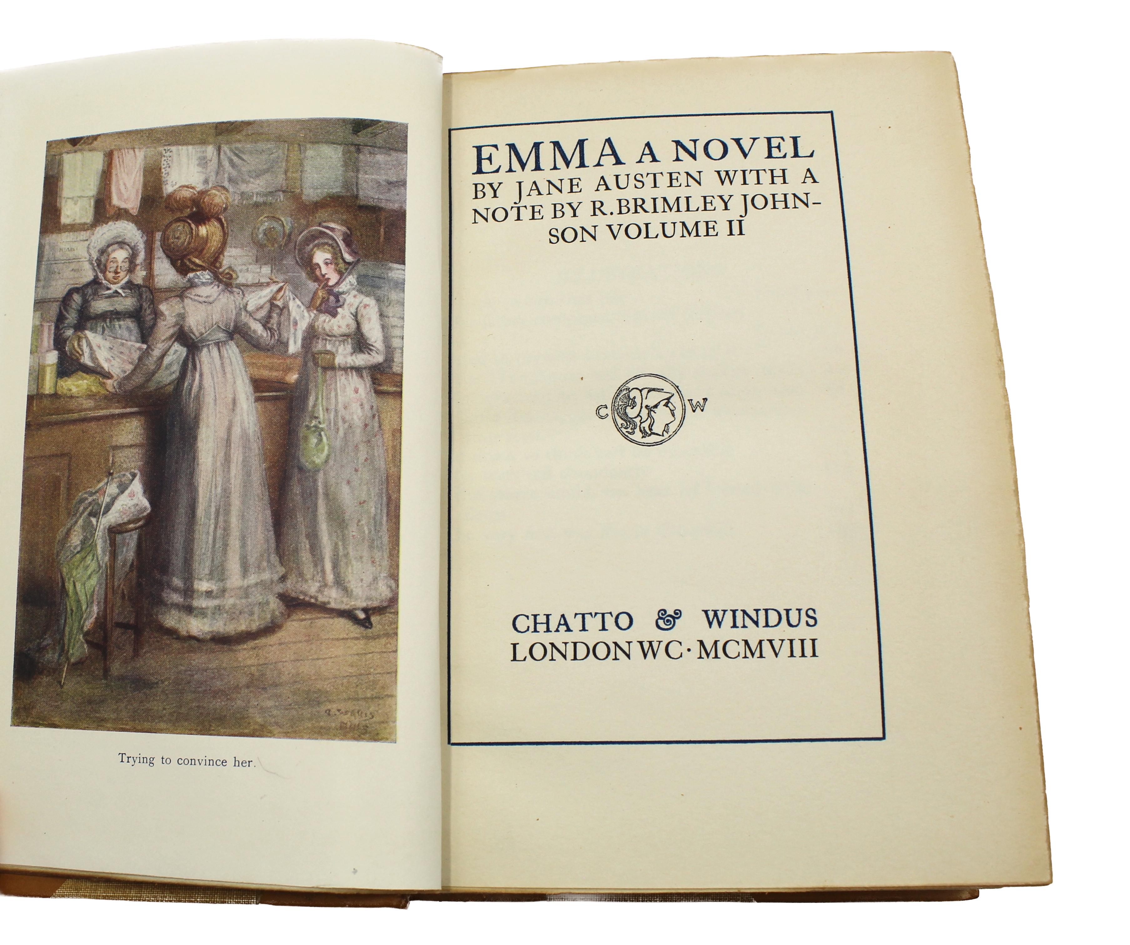 The Novels of Jane Austen by Jane Austen, 10 Volume Set, 1908-1909 5