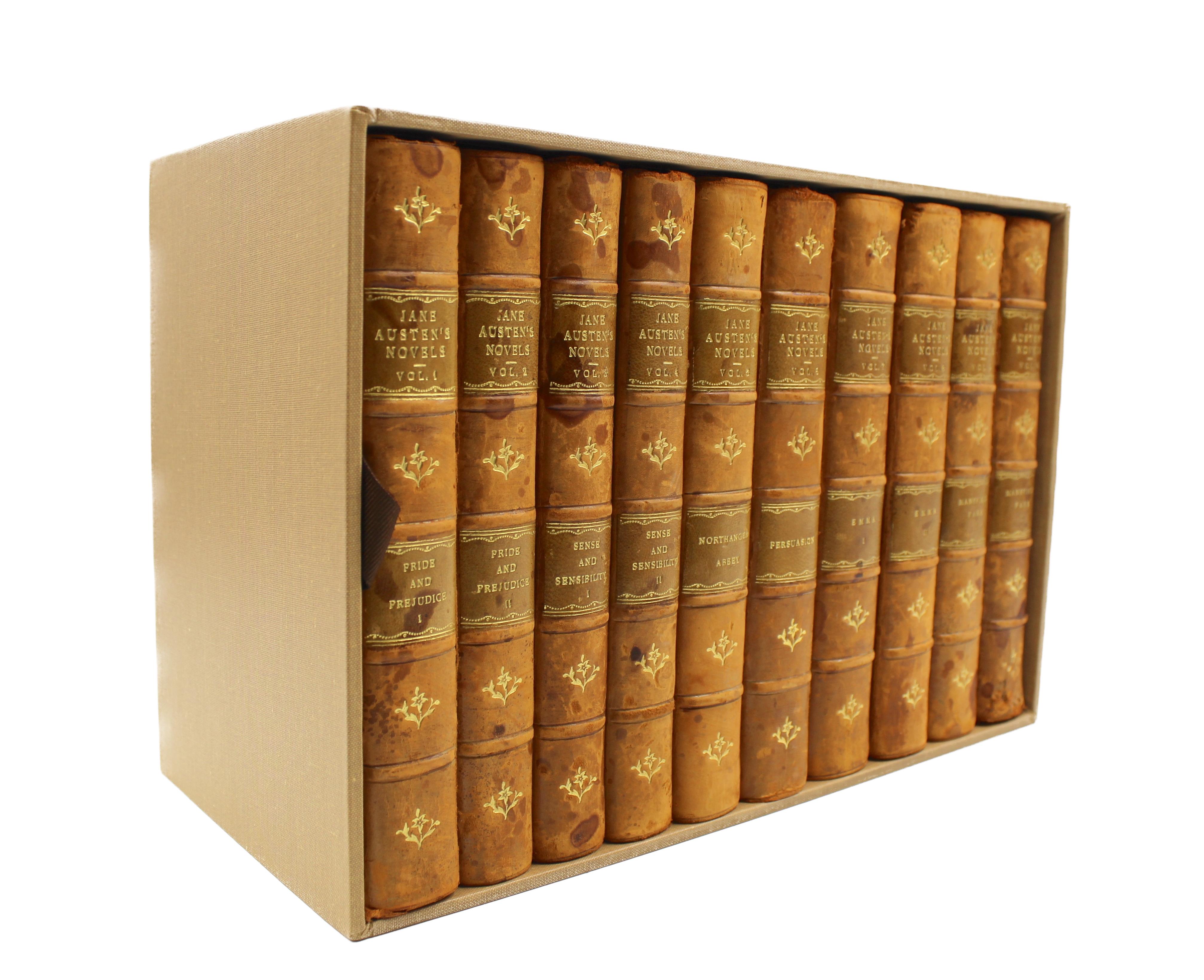 The Novels of Jane Austen by Jane Austen, 10 Volume Set, 1908-1909 10