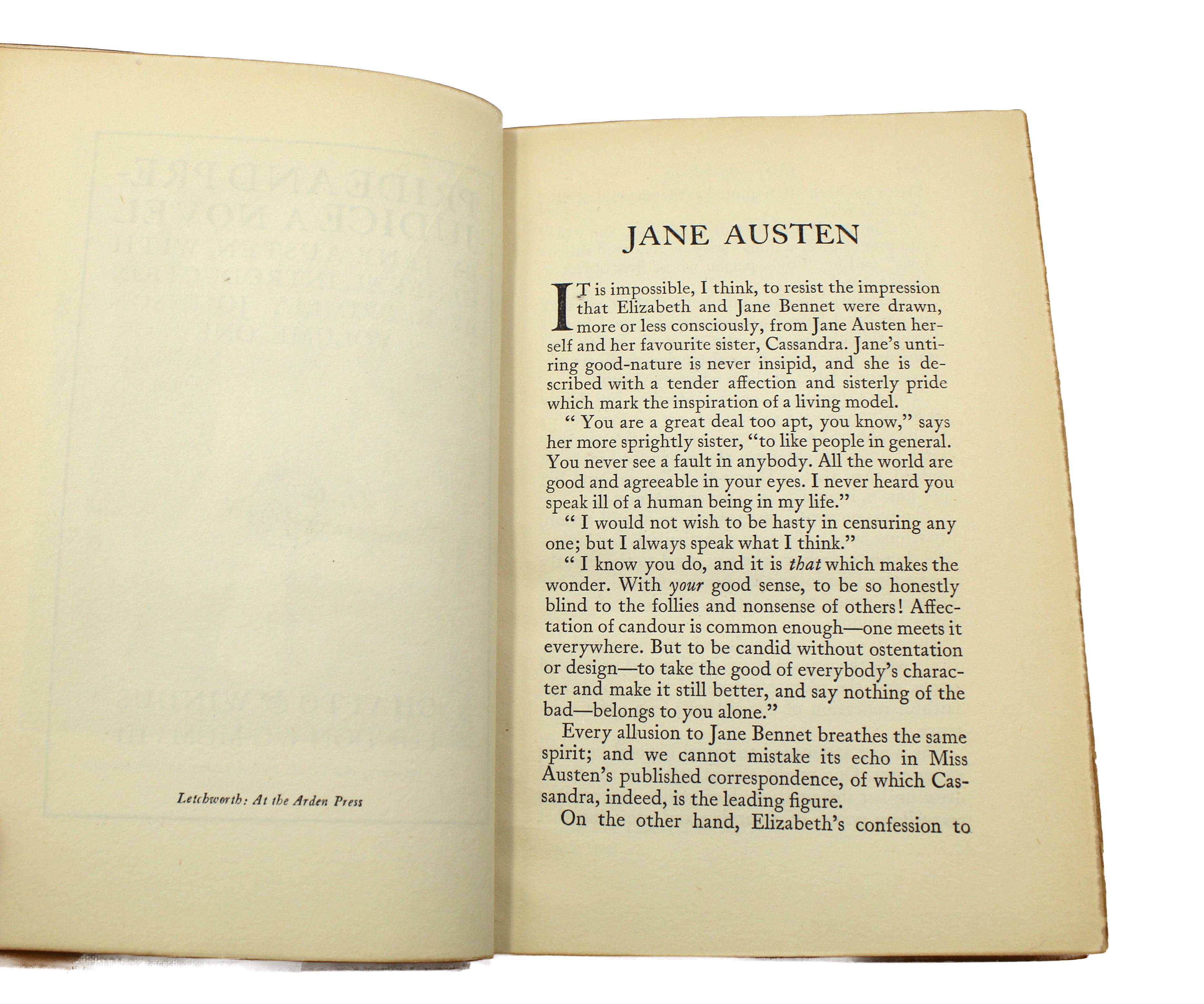 Early 20th Century The Novels of Jane Austen by Jane Austen, 10 Volume Set, 1908-1909