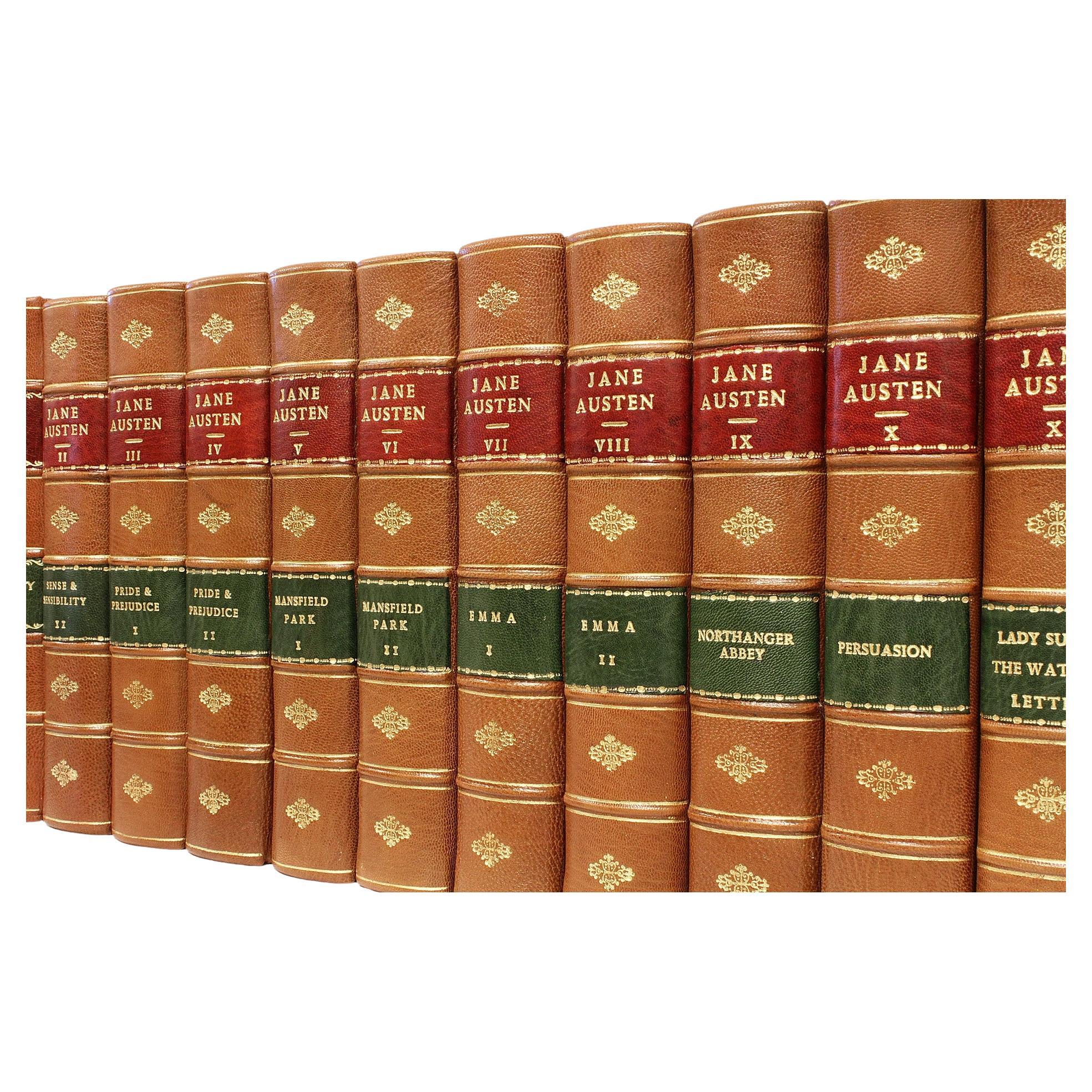 Author: AUSTEN, Jane. 

Title: The Novels (Works and Letters) of Jane Austen.

Publisher: Edinburgh: John Grant, 1911-12.

Description: The Winchester Edition. 12 vols., 8-1/2