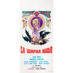 The Nude Vampire 1970 Italian Locandina Film Poster