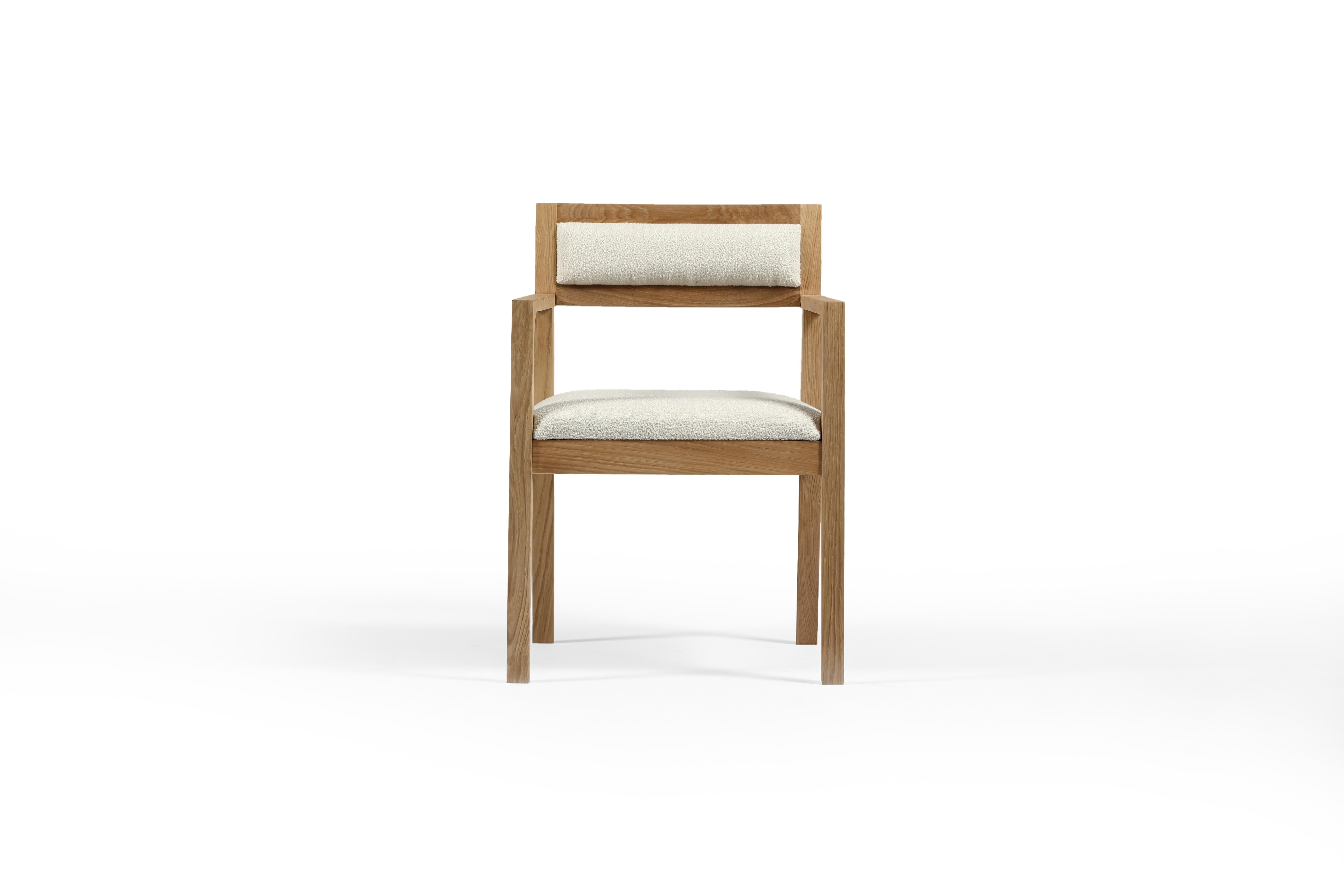 European Oak Saga Ivy Chair For Sale