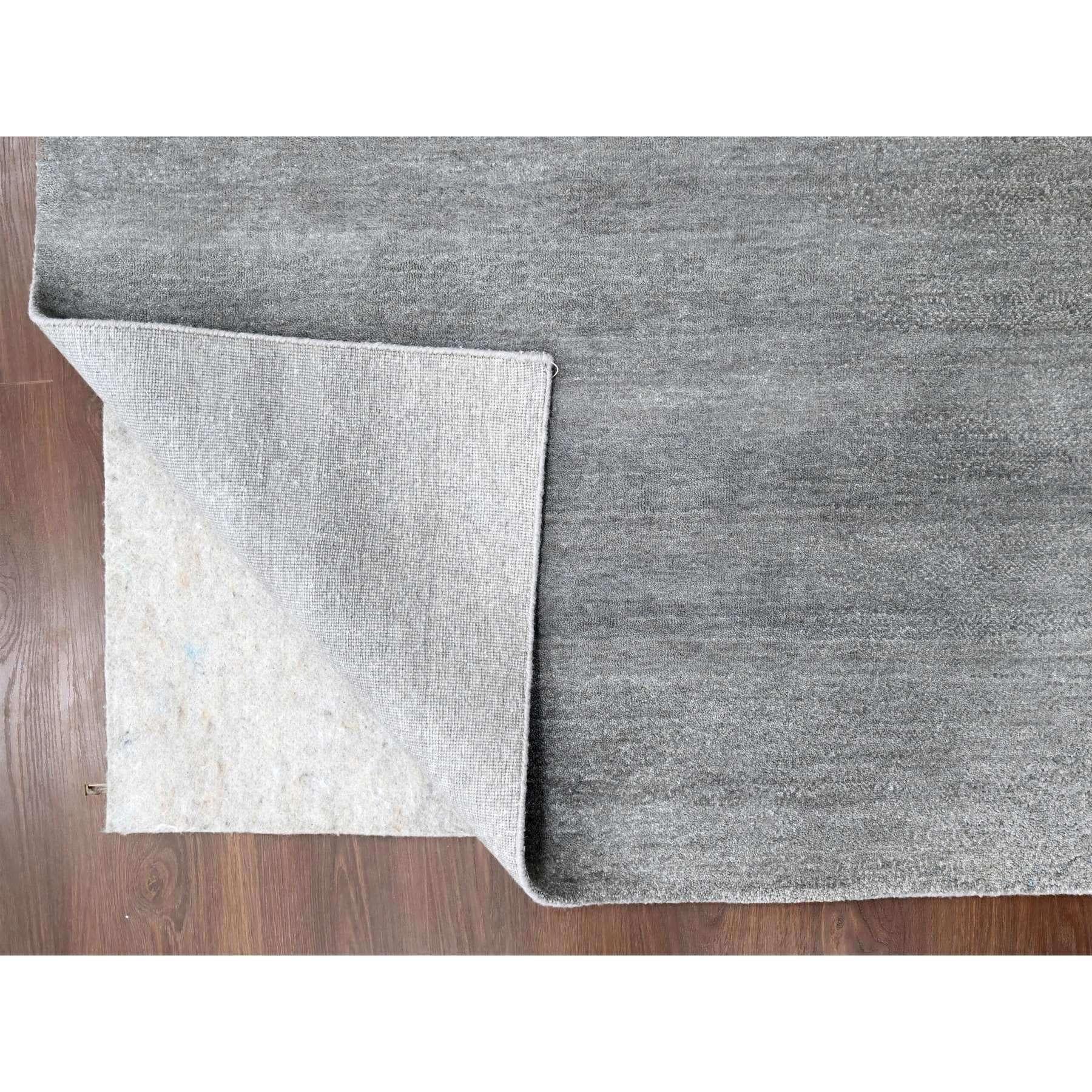 THE OCEAN Moderner handgeknüpfter Teppich aus 100 % Wolle mit Gradation-Design 9'0