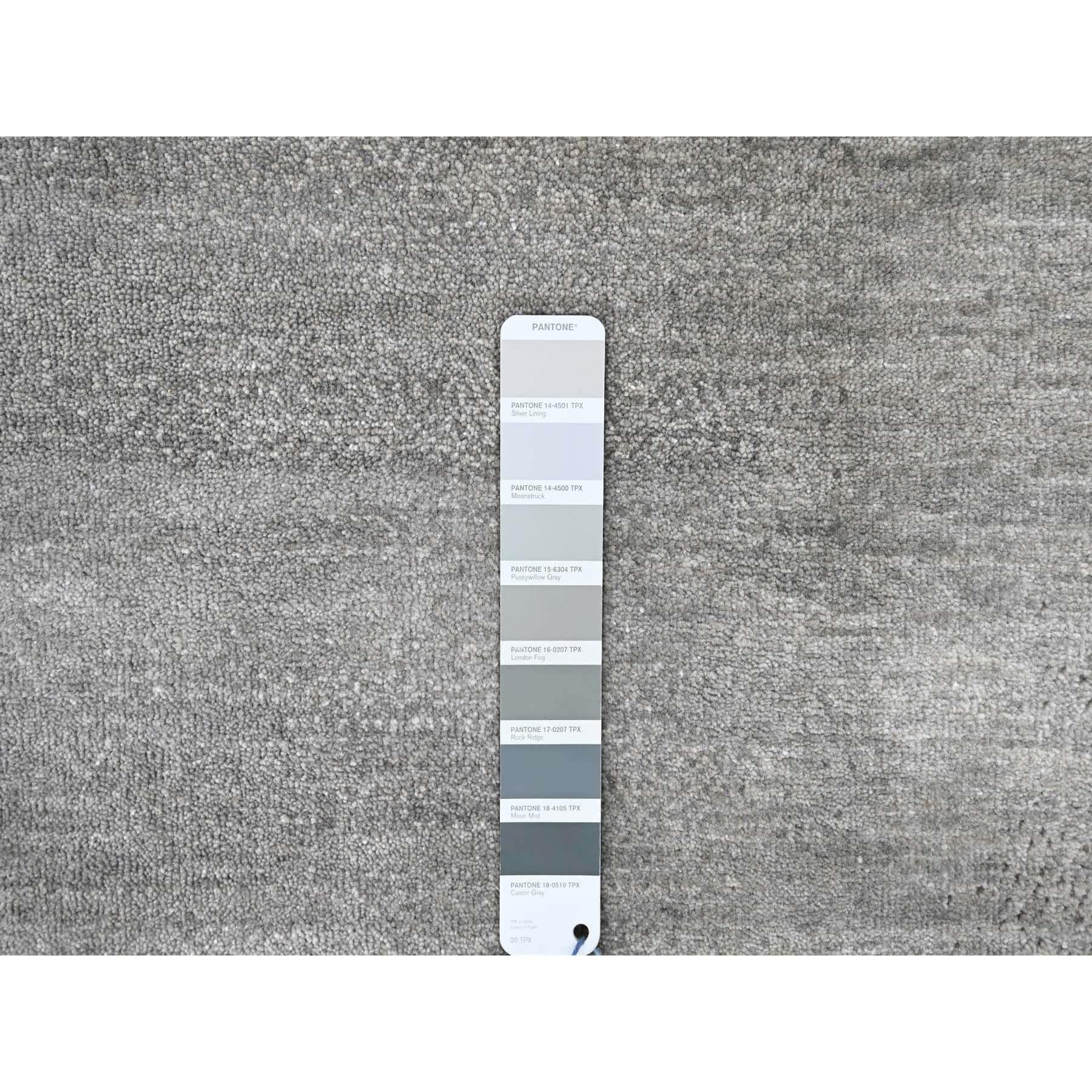 THE OCEAN Moderner handgeknüpfter Teppich aus 100 % Wolle mit Gradation-Design 9'0