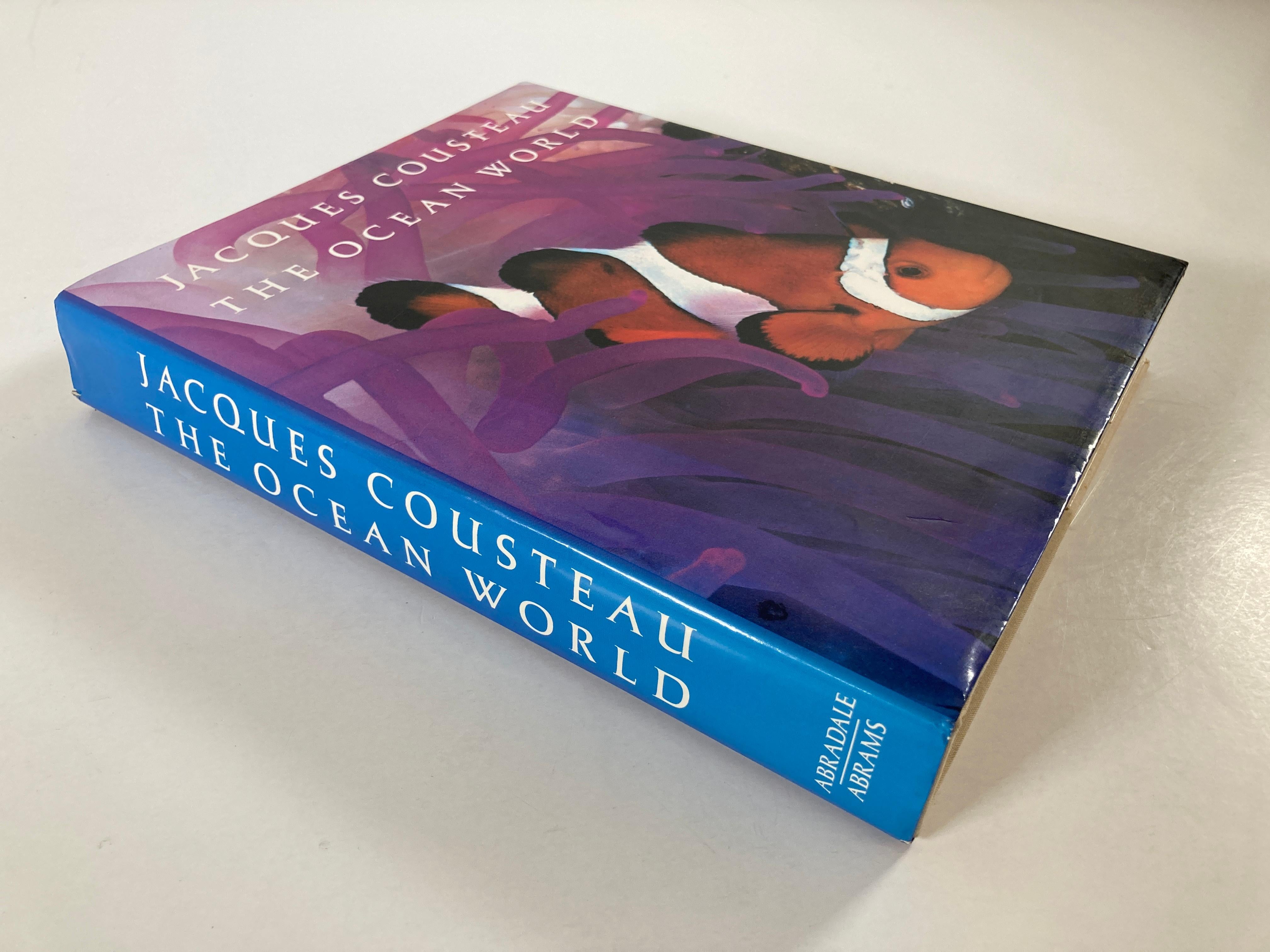 jacques cousteau the ocean world book