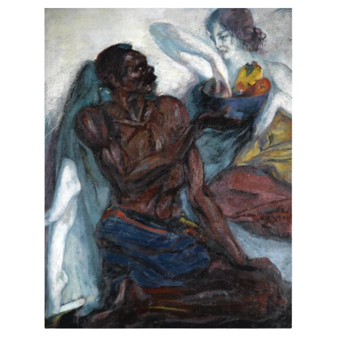 The Offering By Alfred Wolmark, c. 1920 For Sale