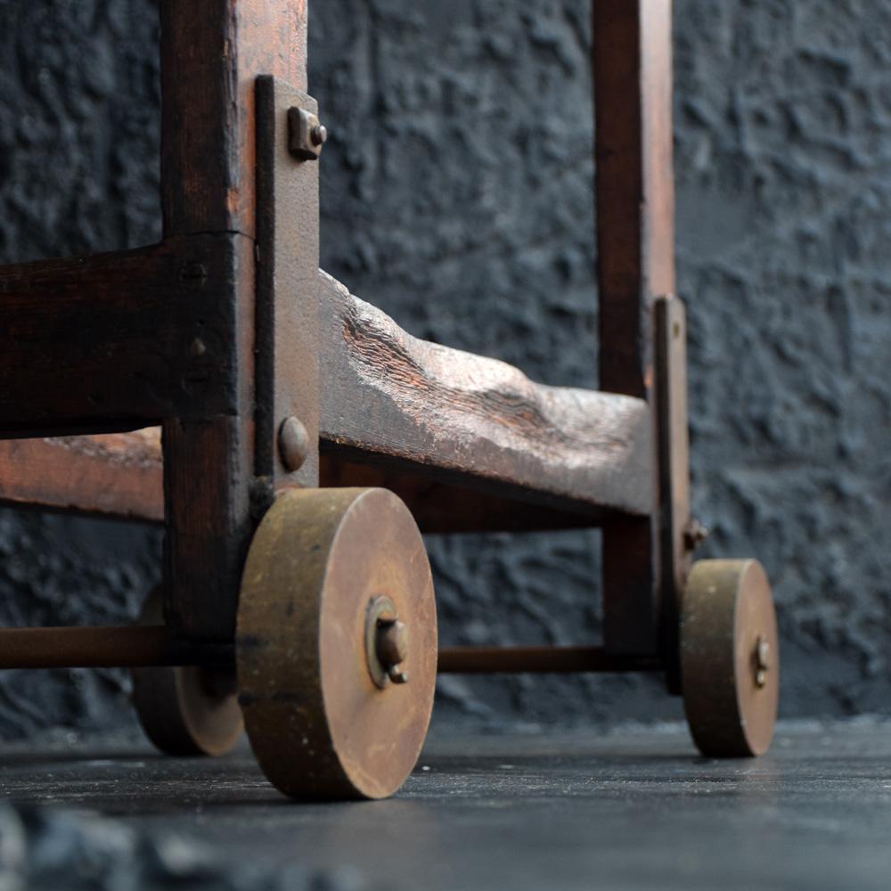 Wood Old English Mill Trolley, circa 1900