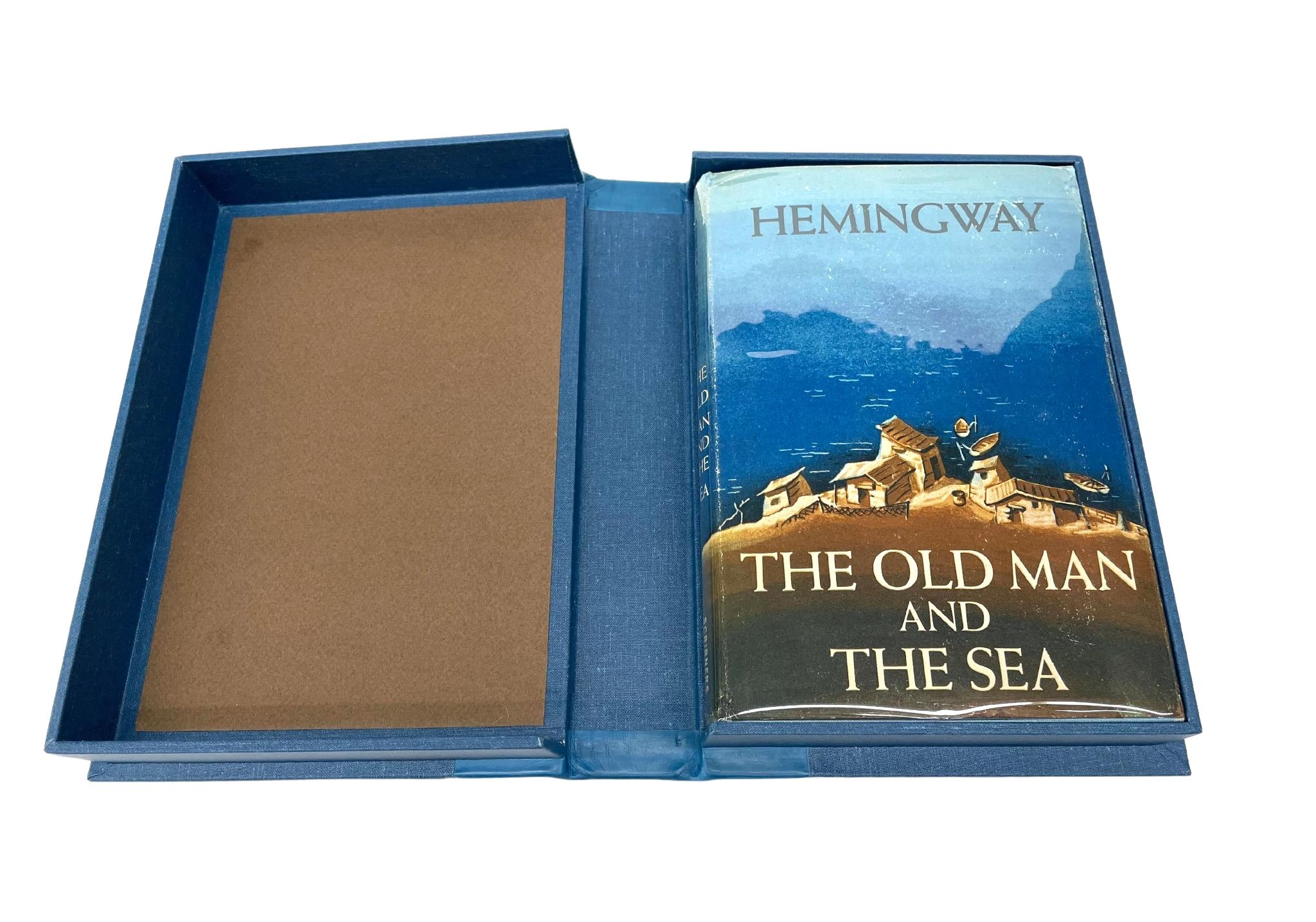 Mid-20th Century The Old Man and the Sea by Ernest Hemingway, First Edition, in Original DJ, 1952