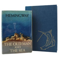 The Old Man and the Sea d'Ernest Hemingway, première édition, dans son DJ original, 1952