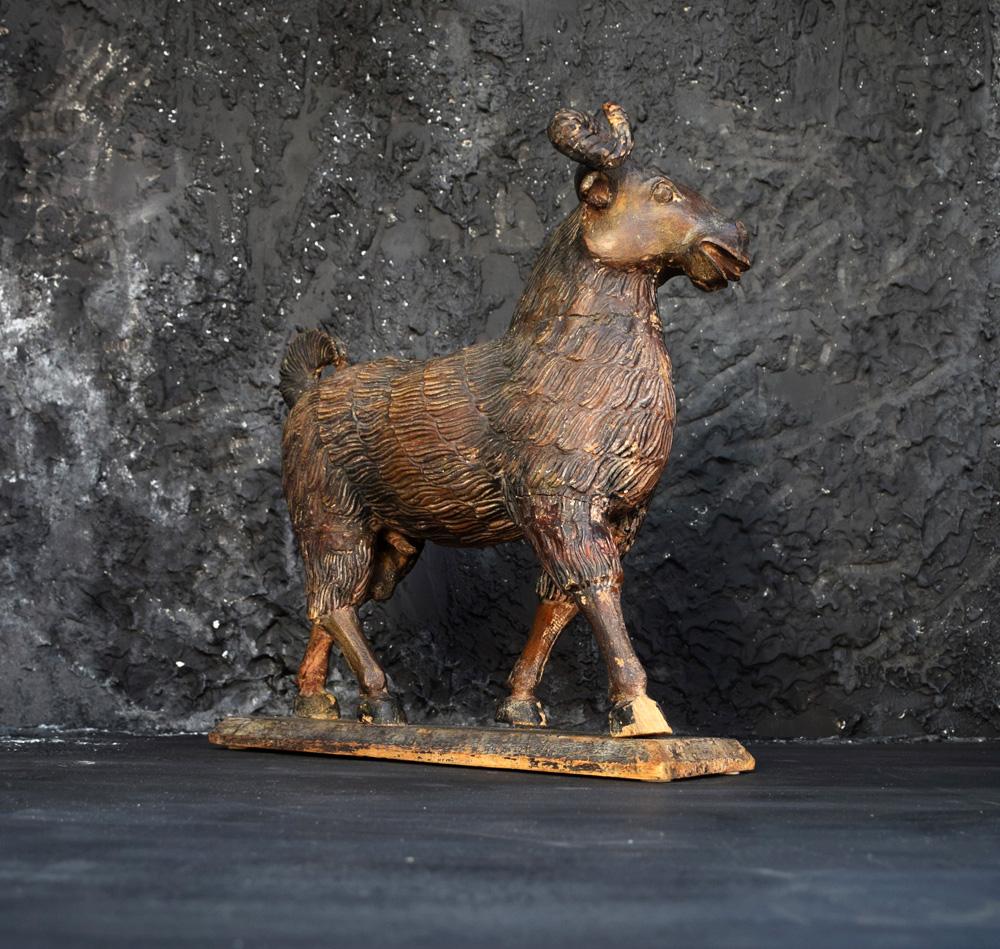 Folk Art The Old Ram c.1905