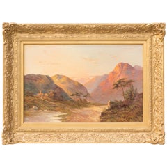 The Old Road, Glencoe, an Original Oil on Canvas Painting The Old Road, Glencoe, an Original Oil on Canvas Painting