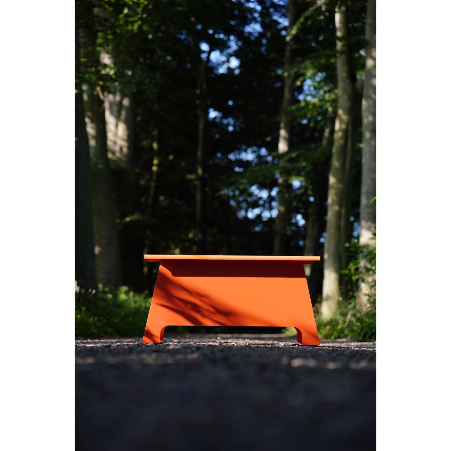 The Old School 100 Orange Bench by Harm De Veer 1