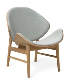 The Orange Chair Merit White Oiled Oak Light Cyan by Warm Nordic